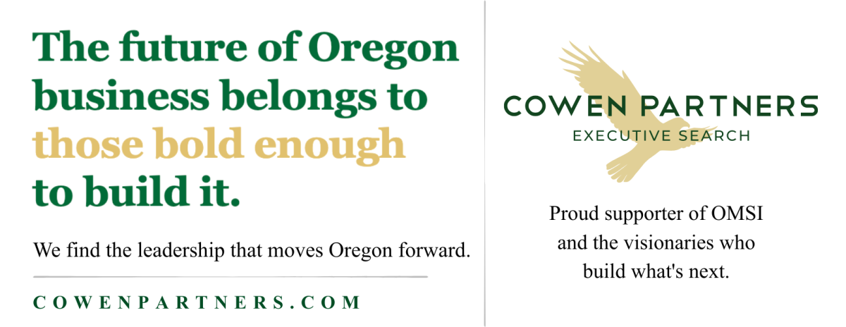 Cowen Partners Executive Search, a Forbes Top 50 Executive Search Firm, is proud sponsors of Oregon innovation.