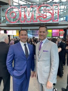 Cowen Partners Executive Search President and Co-founder Shawn Cole, with Jacob Gamble, head of the firm's family office executive search practice, Steward.